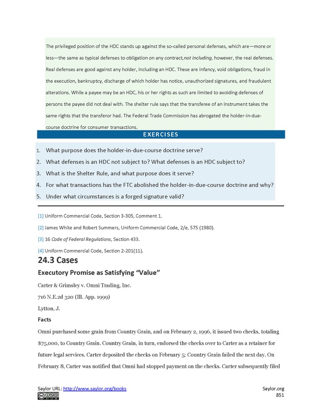 Business Law and the Legal Environment - Page 851